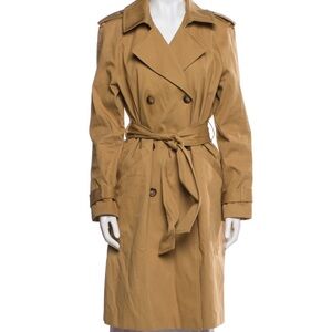 Sezane Camel Trench Coat
